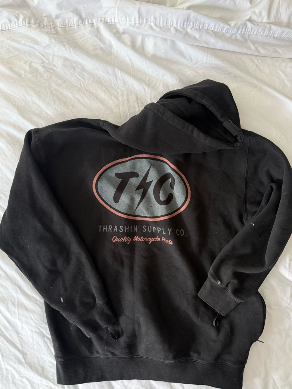 Thrashin Supply Co. Moto Hoodie — XL